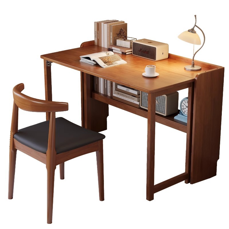 Office Furniture Now - Bureau pliant tout en bois massif,