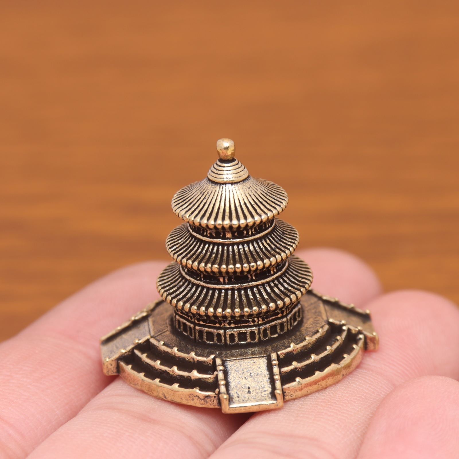 Office Furniture World - Figurine d'architecture de temple, statue de