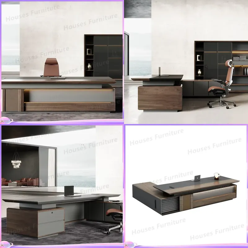Office Furniture Desk - Bureau de direction de luxe en