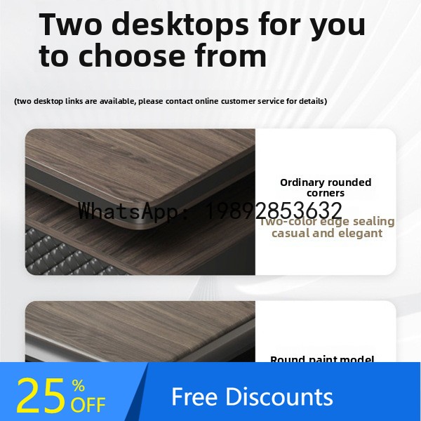Office Furniture High End - Ensemble de bureau et chaises de