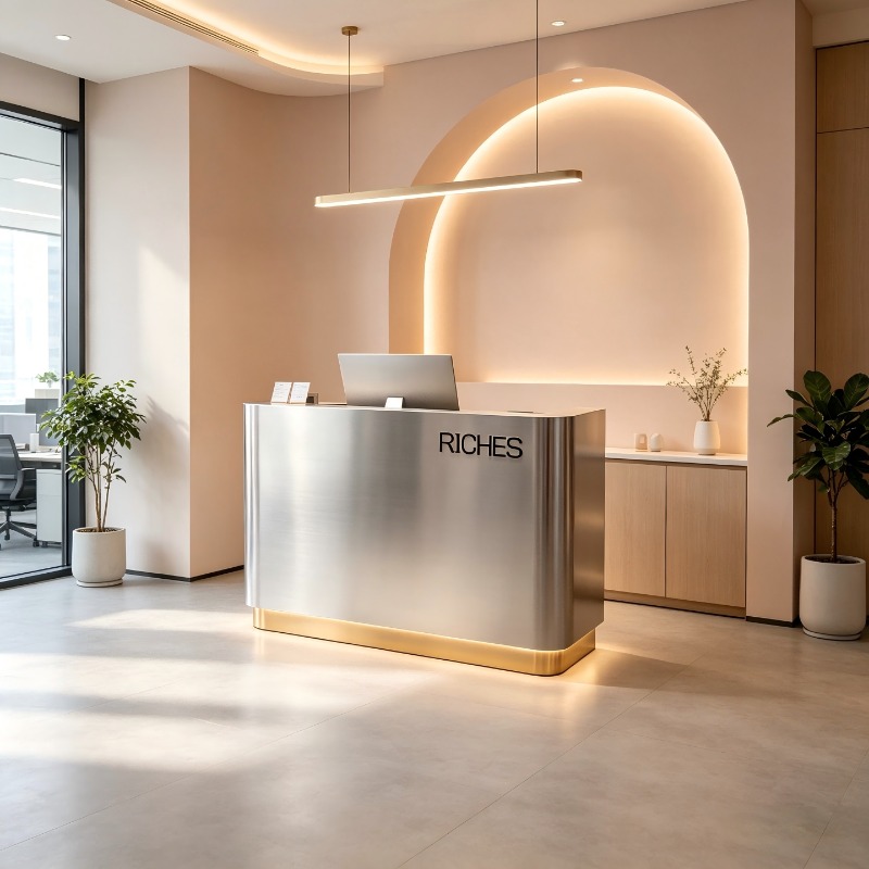Comptoir de réception en acier - Office Furniture High End avis et prix