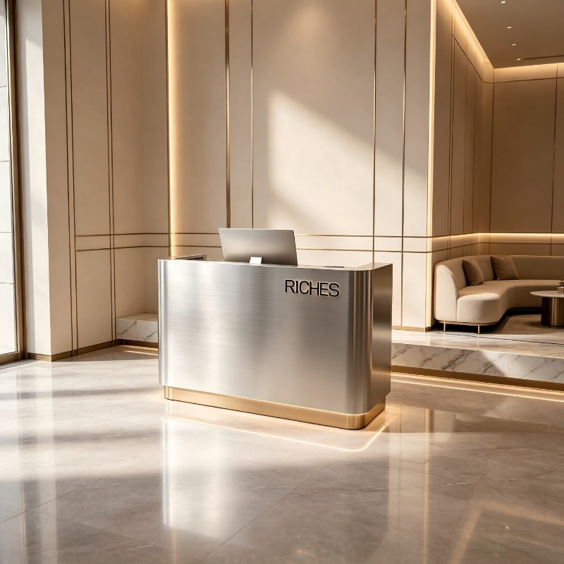 Comptoir de réception en acier - Office Furniture High End avis et prix