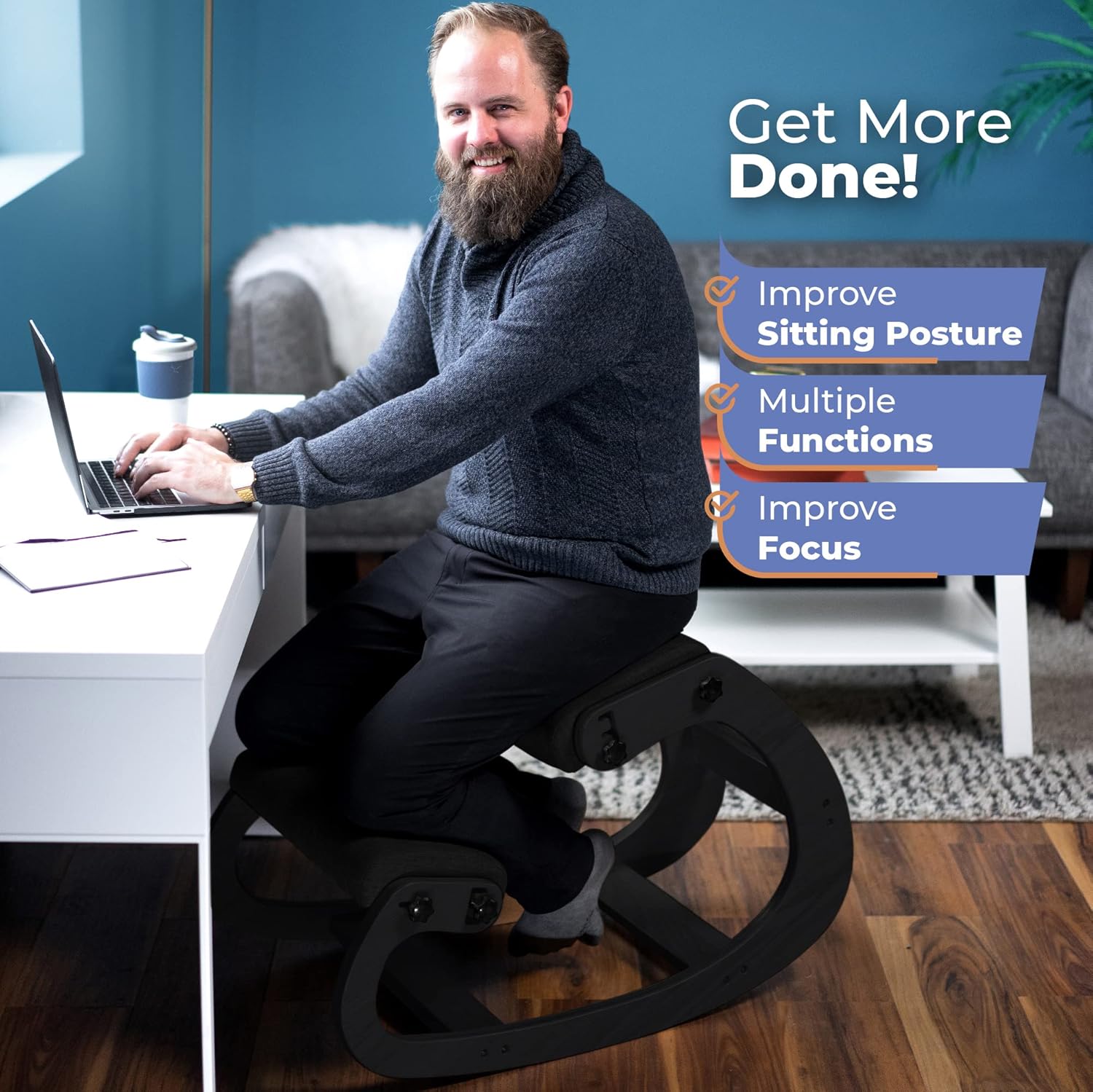 Chaise ergonomique en bois à g - Office Furniture Desk avis et prix