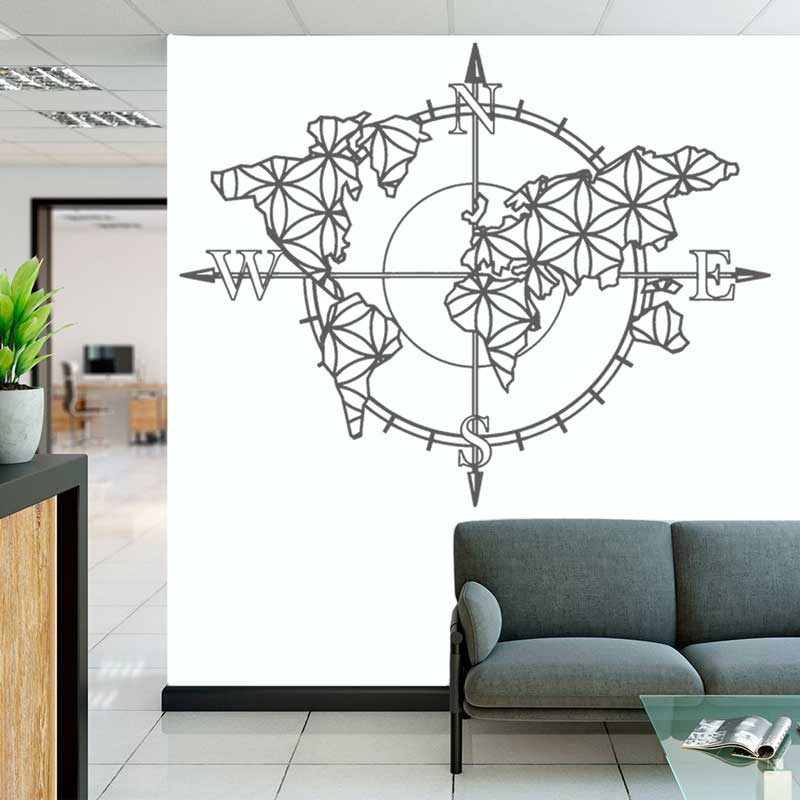 Autocollant mural en vinyle, c - Office Furniture World avis et prix