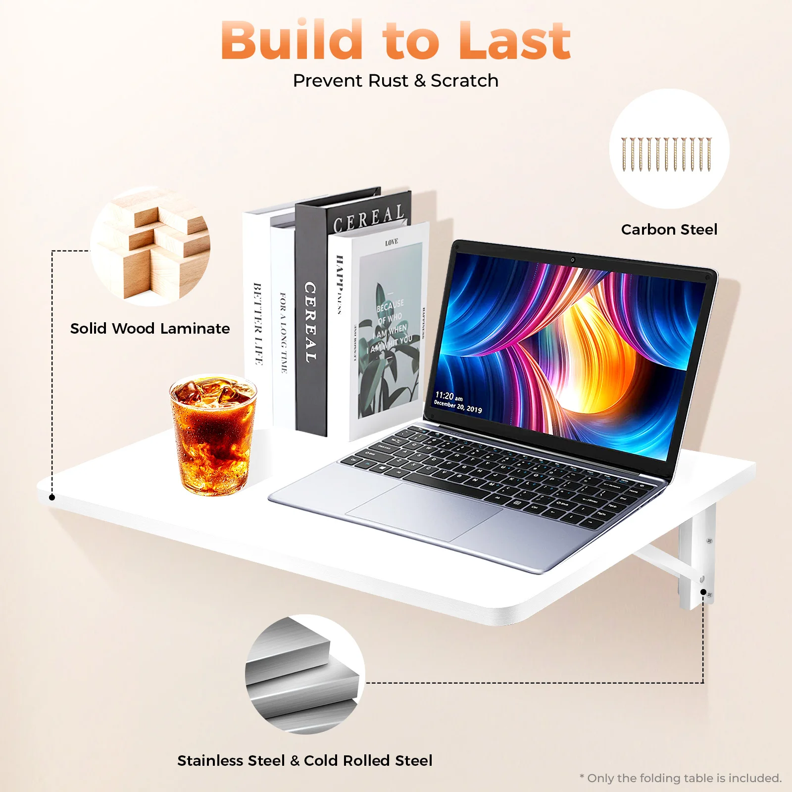 Bureau mural pliable peu encom - Office Furniture Dimensions avis et prix