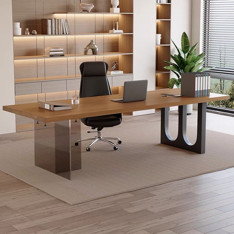 Bureau flottant en bois et acr - Office Furniture Desk avis et prix