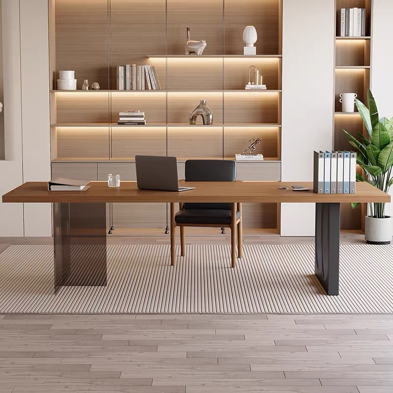 Bureau flottant en bois et acr - Office Furniture Desk avis et prix