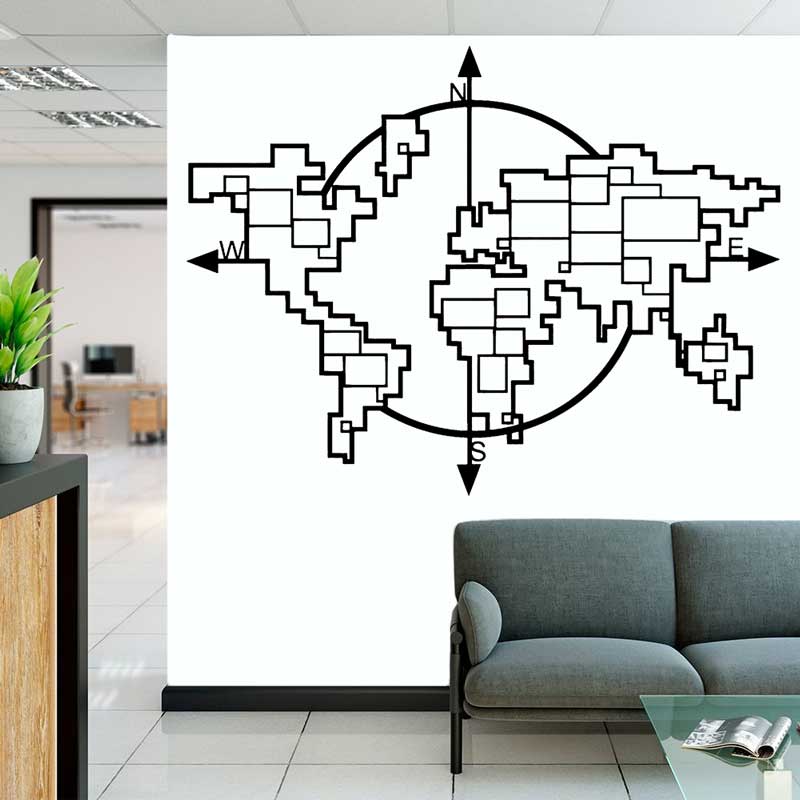Autocollants muraux en vinyle  - Office Furniture World avis et prix