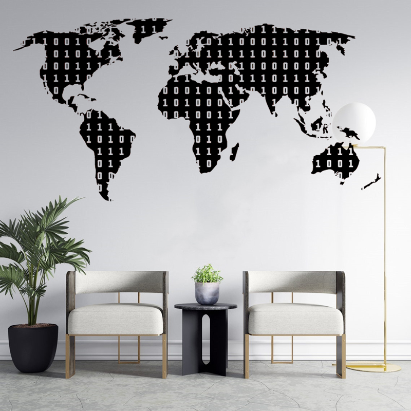 Code binaire technologie décal - Office Furniture World avis et prix